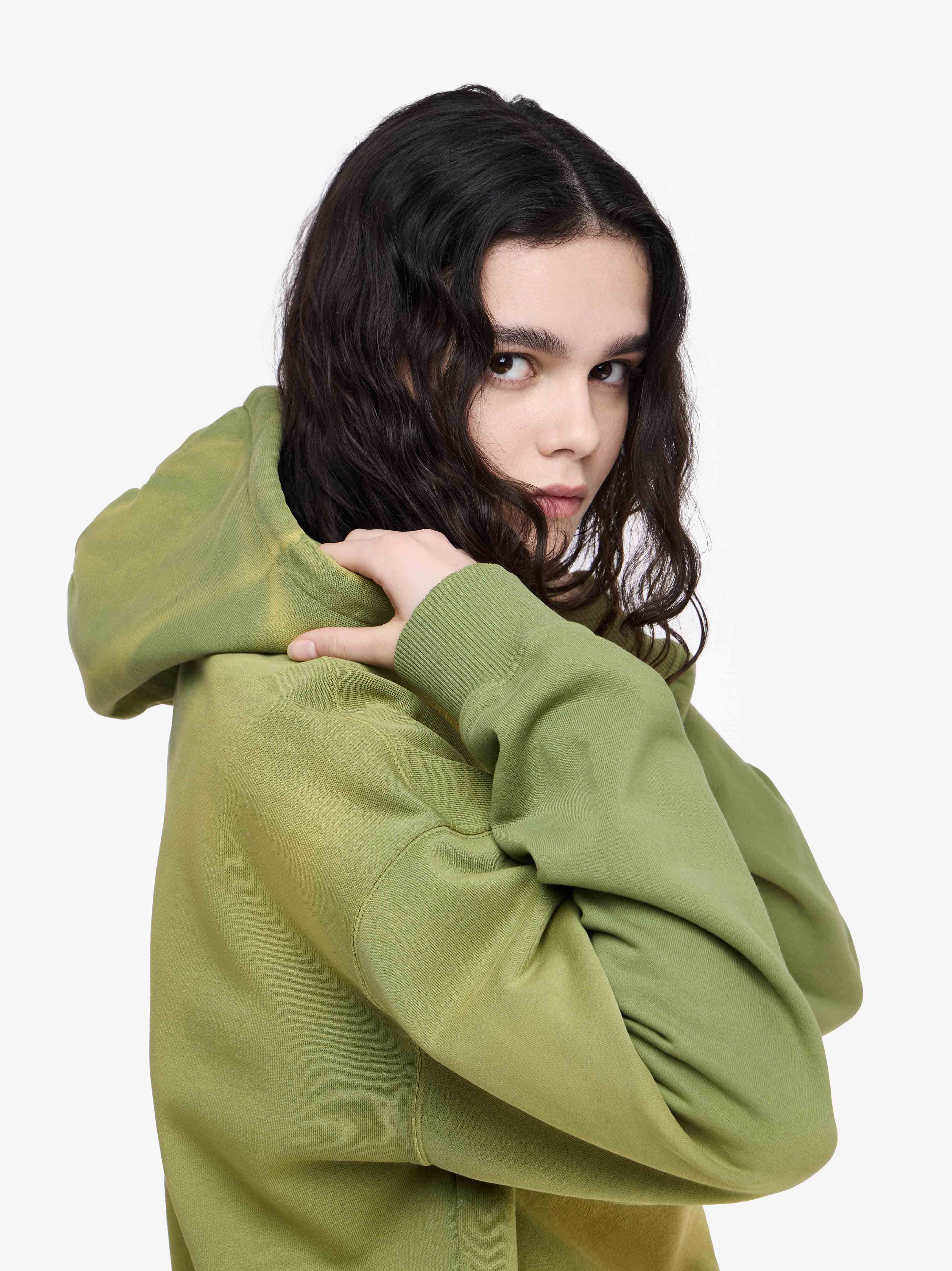 LOGO EMBROIDERED HOODIE - 6