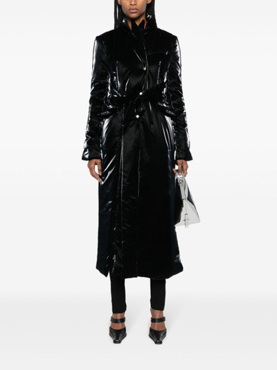 OTTOLINGER glossy belted trench coat outlook