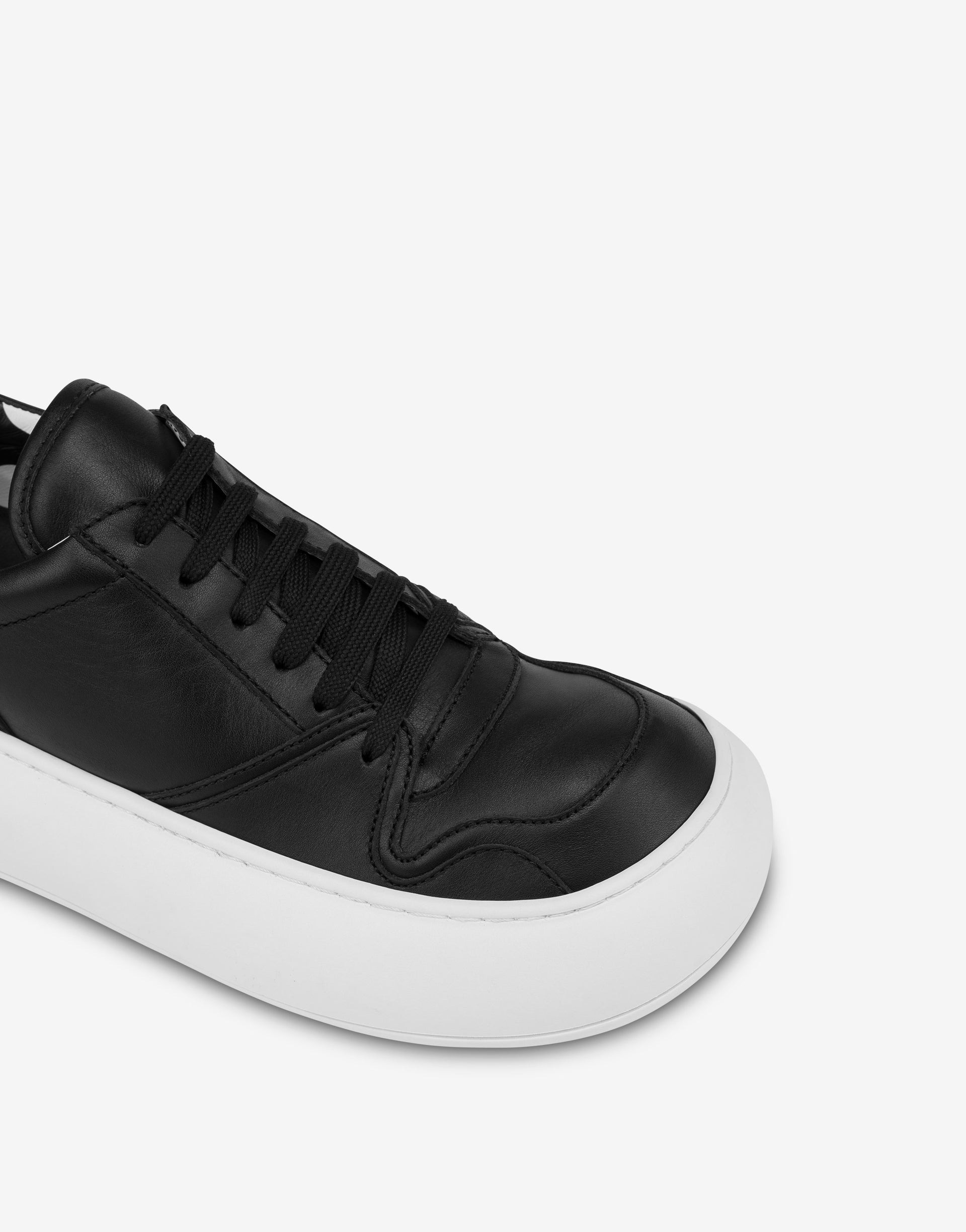 SNEAKERS IN CALF LEATHER OLLIE - 3