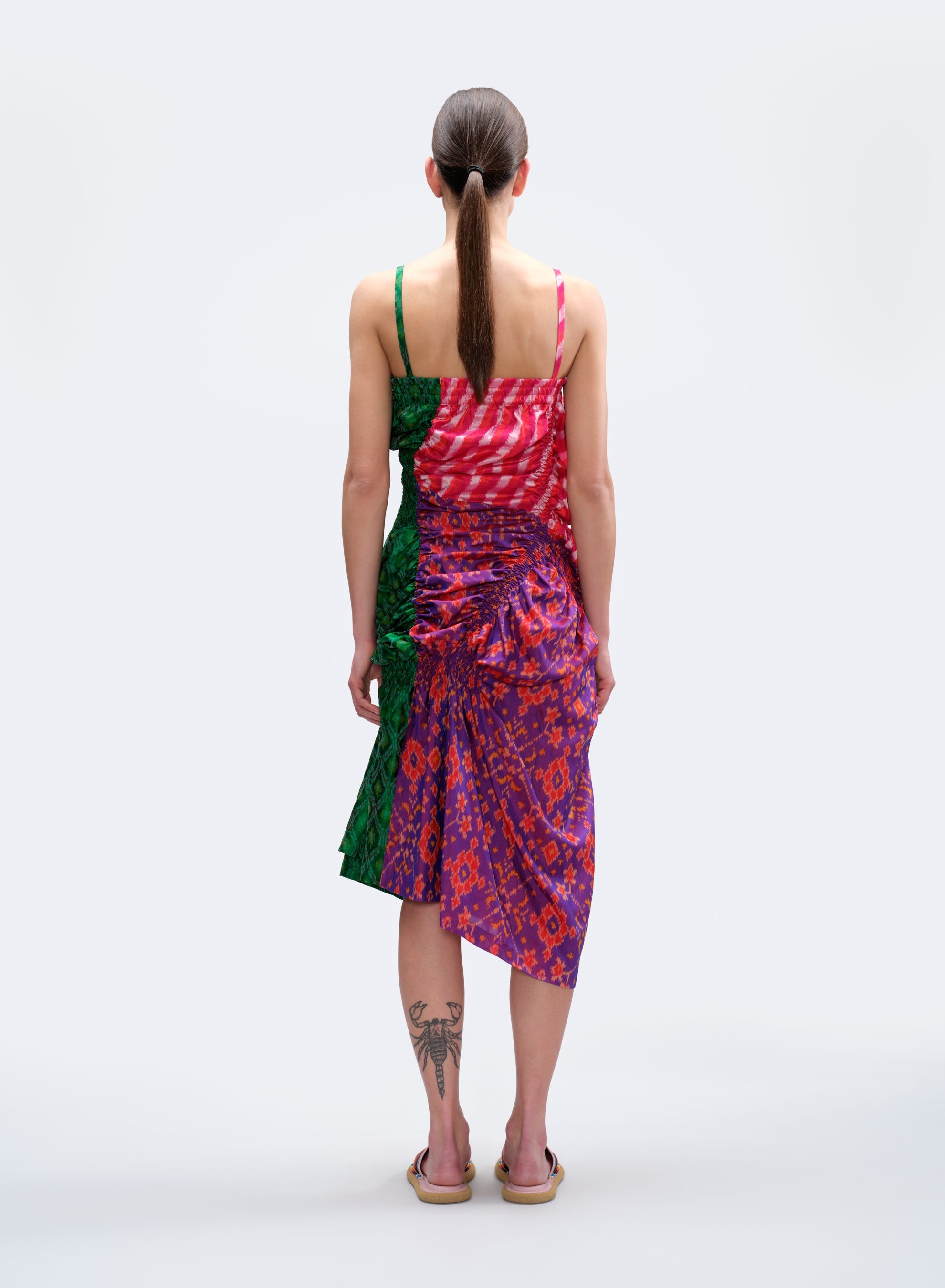 SMOCKED DRESS - 4