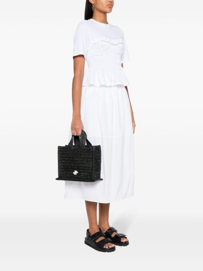 PATOU small raffia tote bag outlook