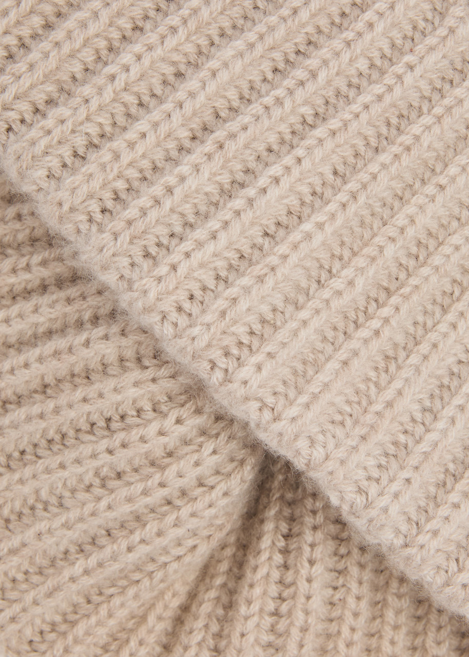 Lisa Yang Martigny Ribbed Cashmere Beanie - 2