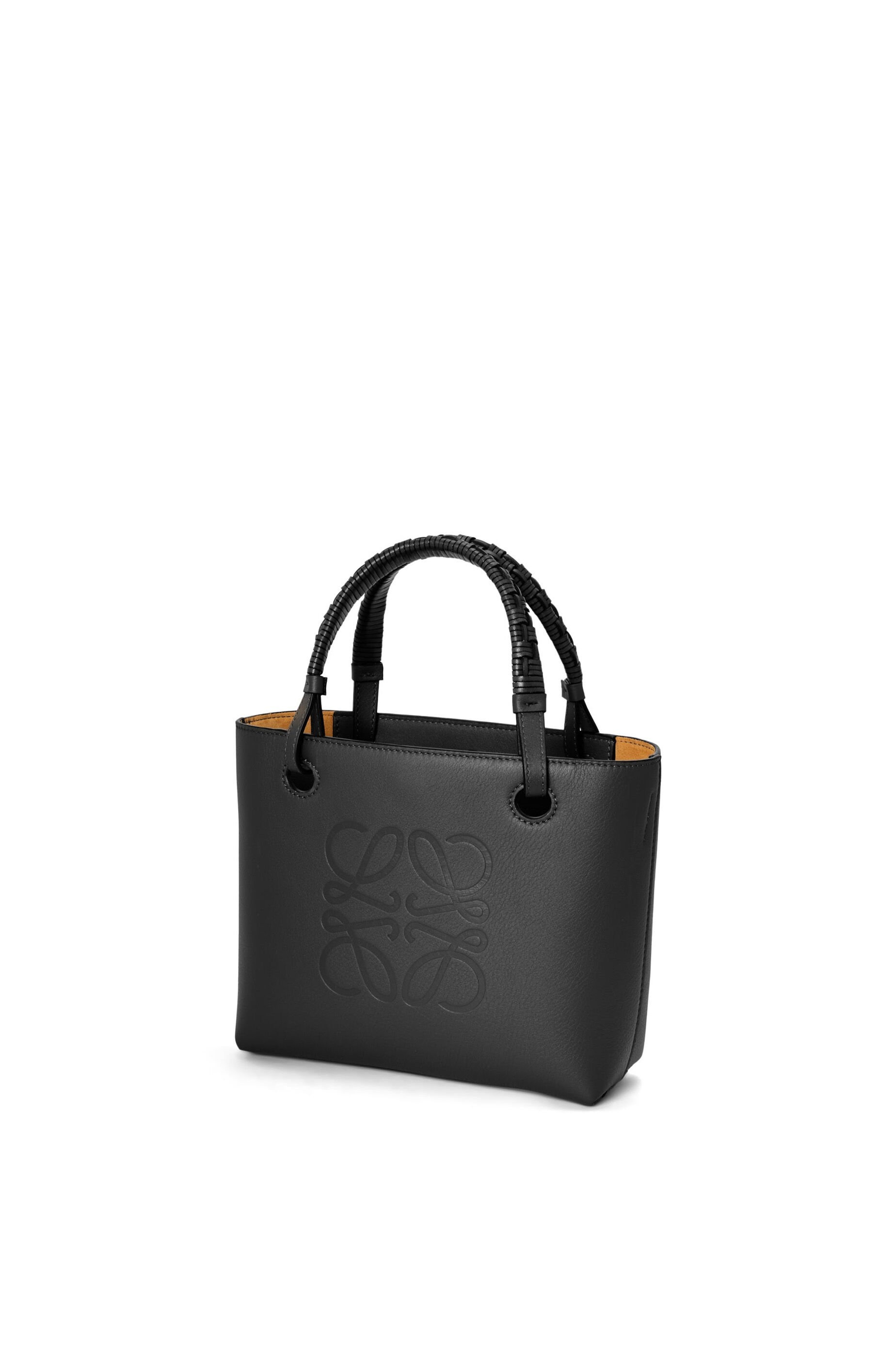 Mini Anagram Tote in classic calfskin - 3