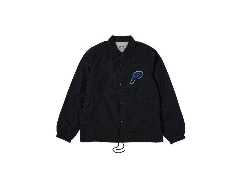 PANTHER COACH JACKET BLACK - 1