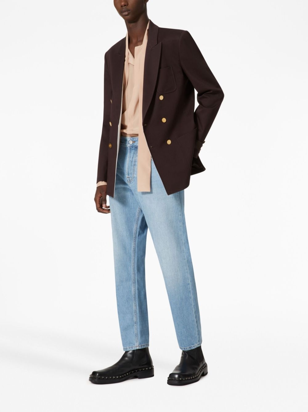 VLogo Signature straight-cut jeans - 2