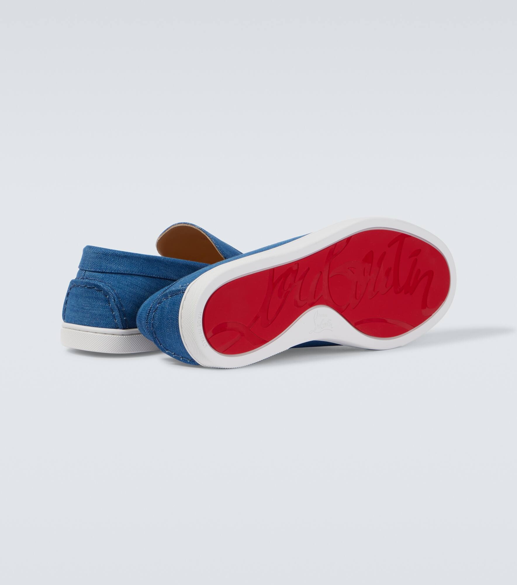 Varsiboat denim slip-on shoes - 7