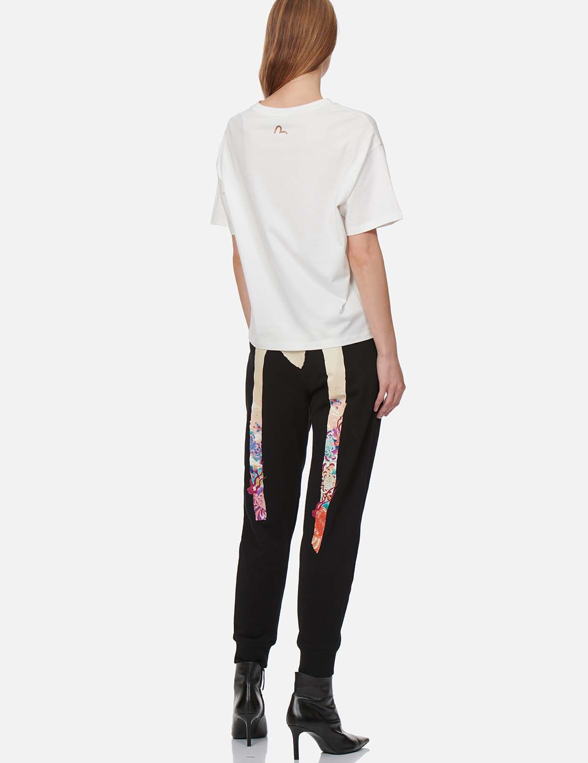 KAMON AND FLORAL PRINT T-SHIRT - 6