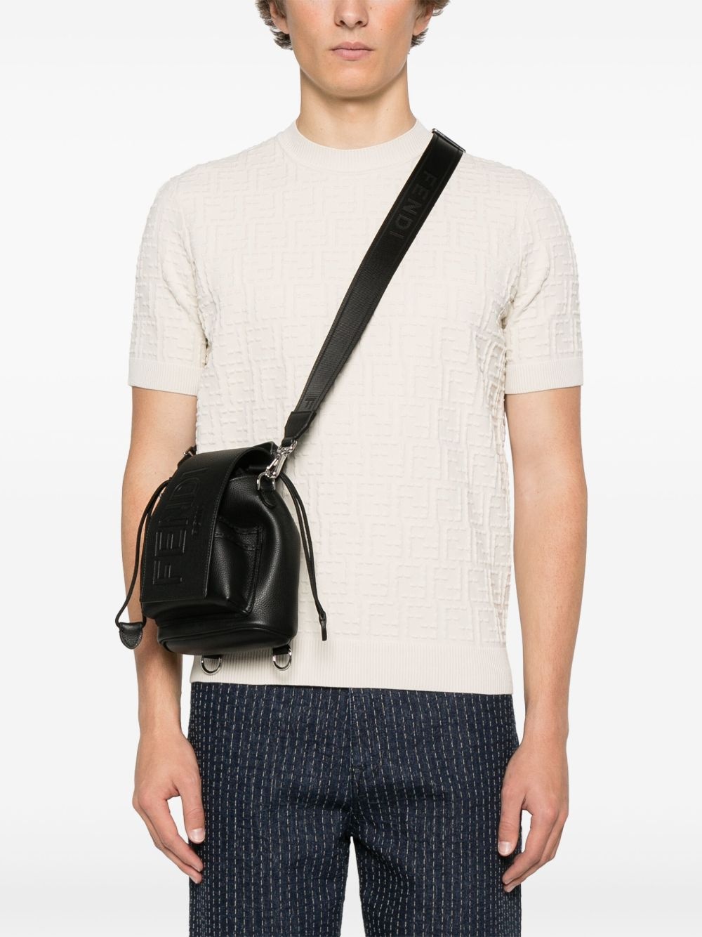 FENDI mini Strike Cher messenger bag | REVERSIBLE