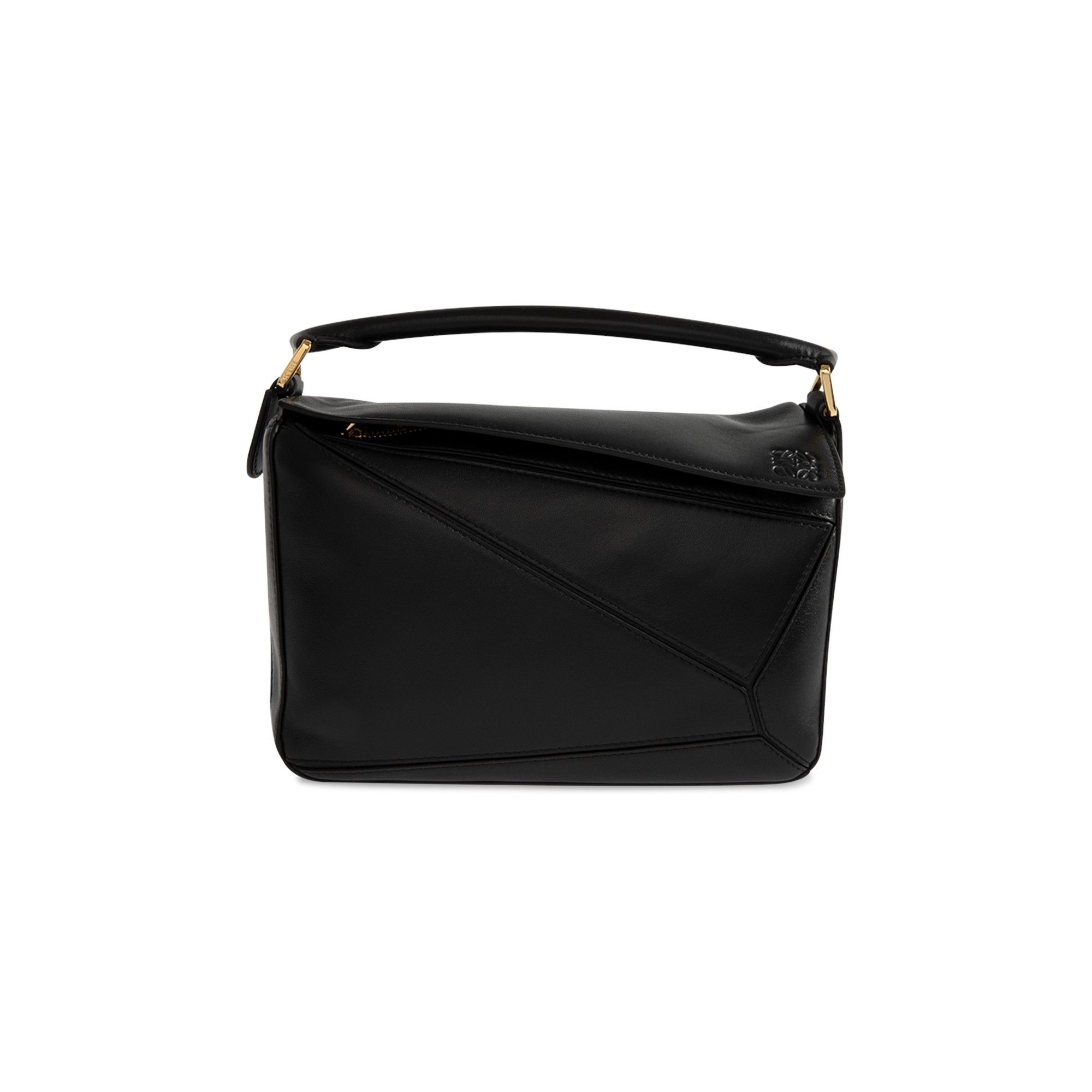 Loewe Small Featherlight Puzzle Bag 'Black' - 1