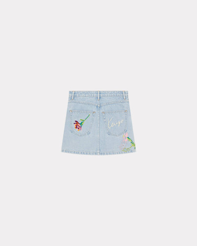 KENZO Embroidered mini skirt outlook