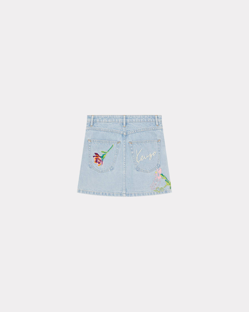 KENZO Embroidered mini skirt outlook