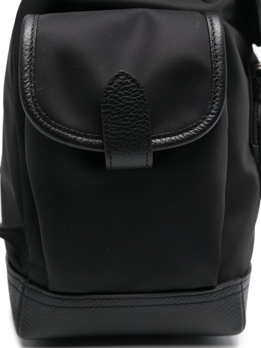 logo-appliquÃ© buckle-fastening backpack - 4