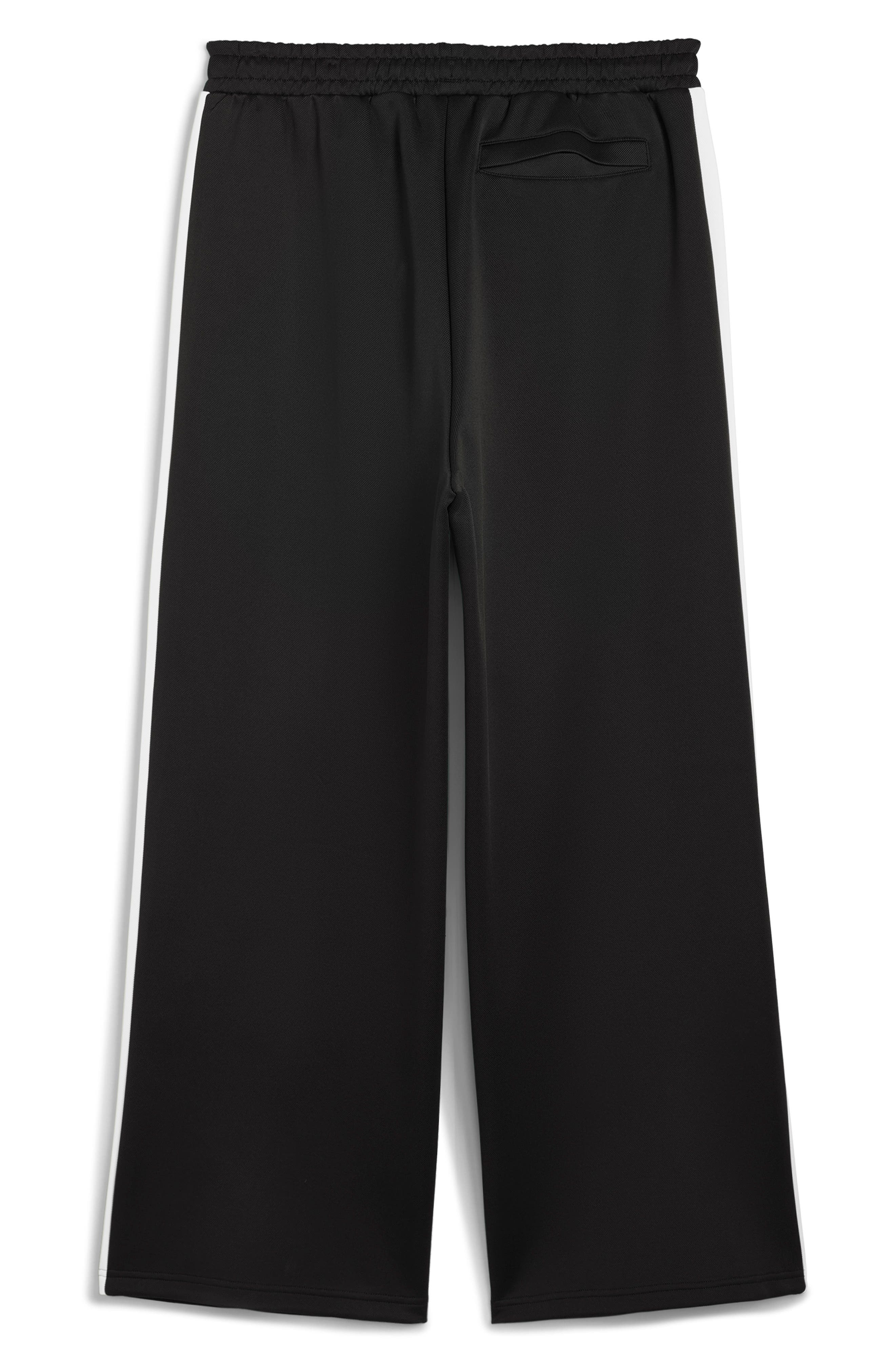 PUMA T7 Wide Leg Track Pants in Puma Black at Nordstrom - 5