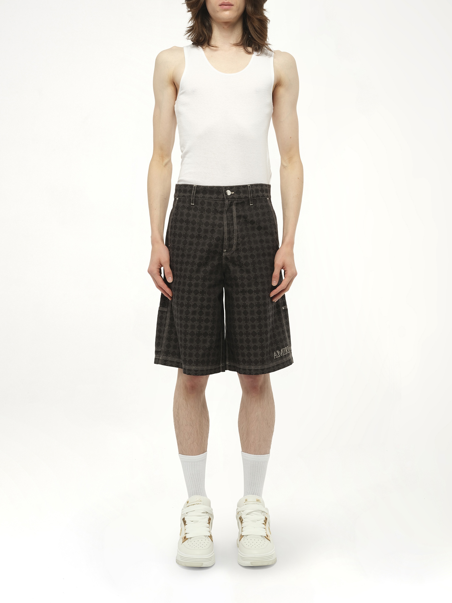 MA Quad Work Shorts in Black - 7