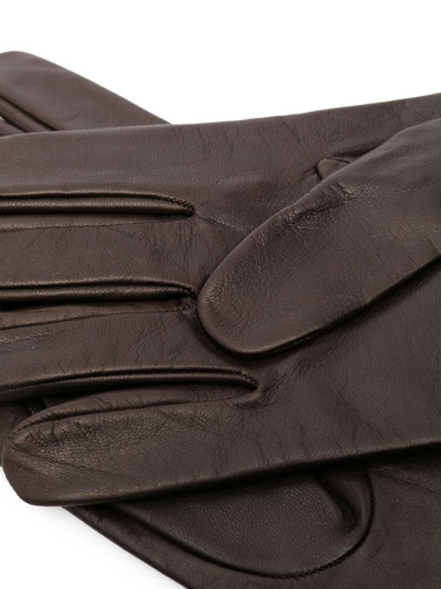 Maison Margiela four-stitch logo leather gloves outlook