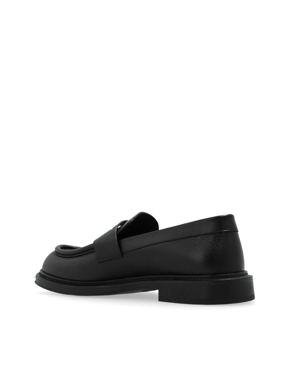 leather penny loafers - 5