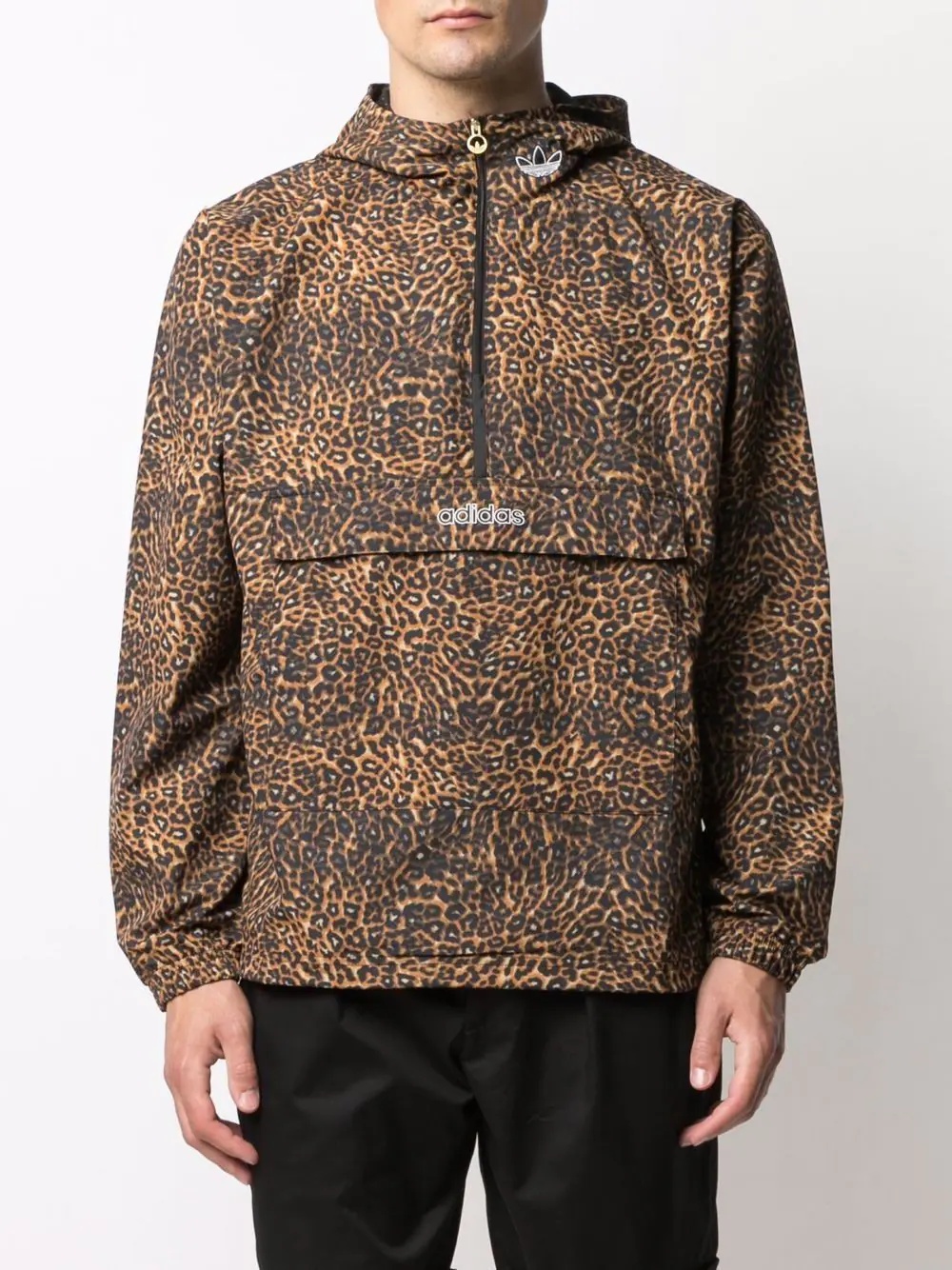 animal-print windbreaker - 3