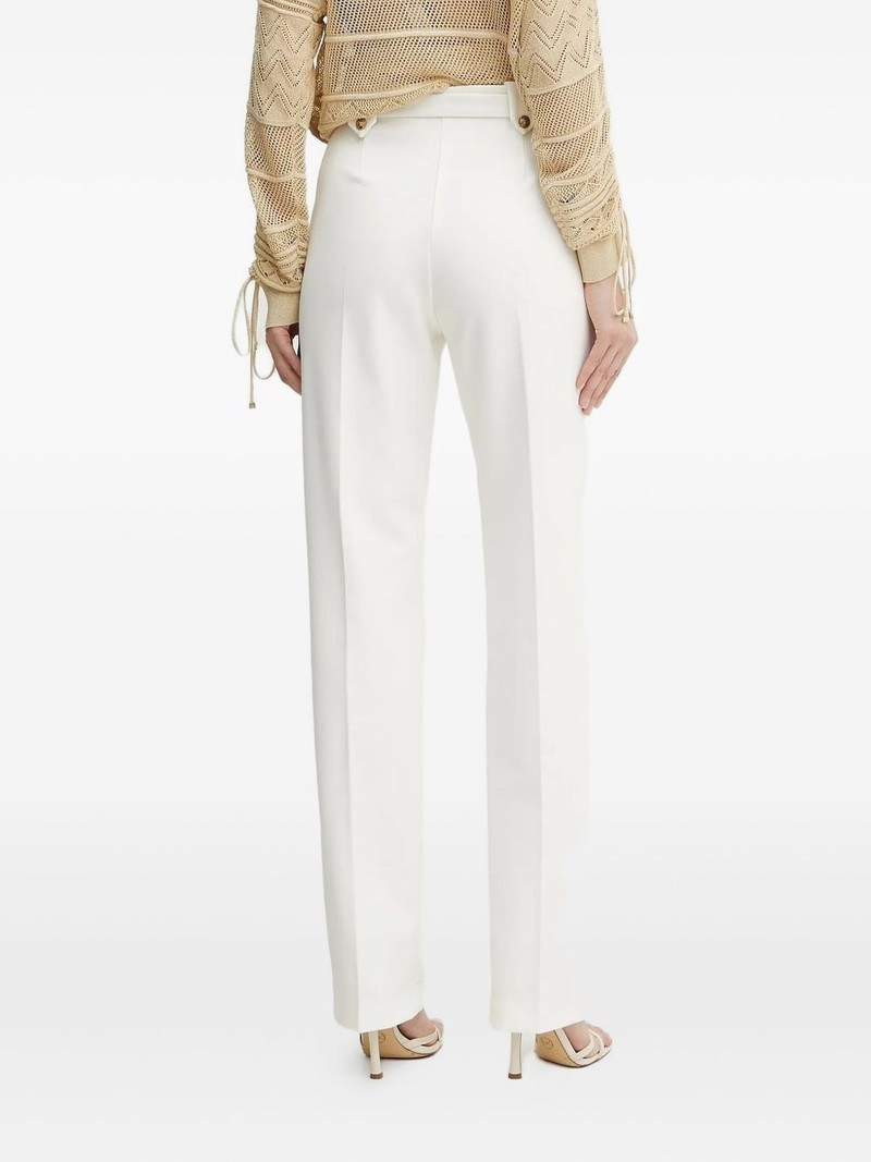 VERSACE JEANS COUTURE belted pleated trousers outlook