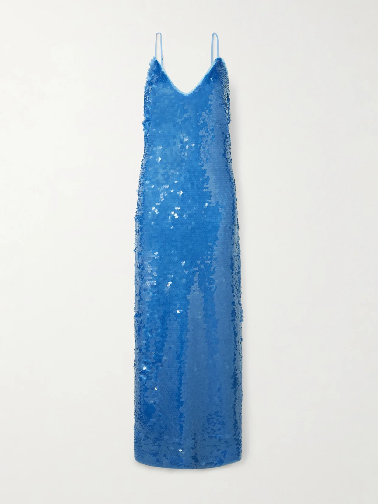 Stellar Sequined Recycled-tulle Midi Dress - 1