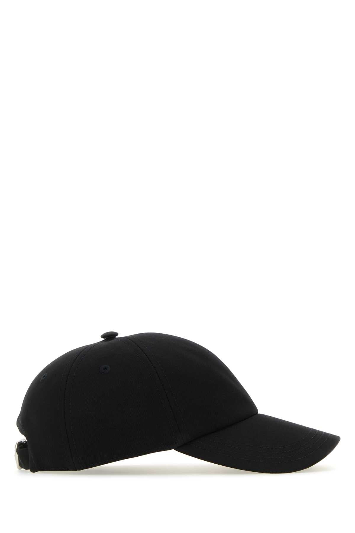 Burberry Women Black Polyester Blend Baseball Cap - 2