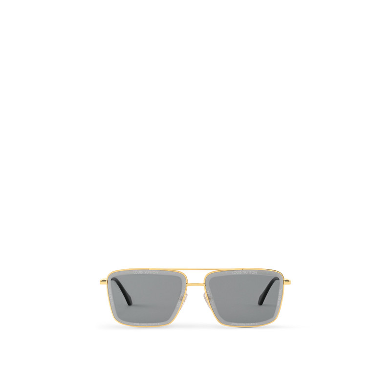 LV Super Vision Metal Square Sunglasses 1