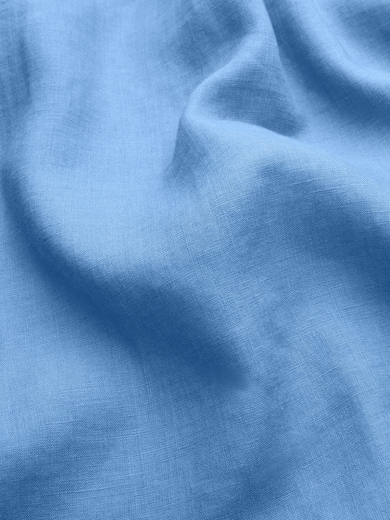 Men's Shirt Monaco Linen Santorini Blue 6