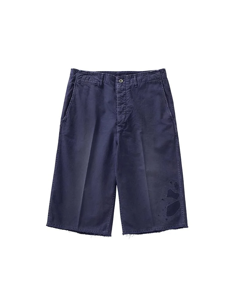 BROADER CHINO SHORTS CRASH NAVY - 1