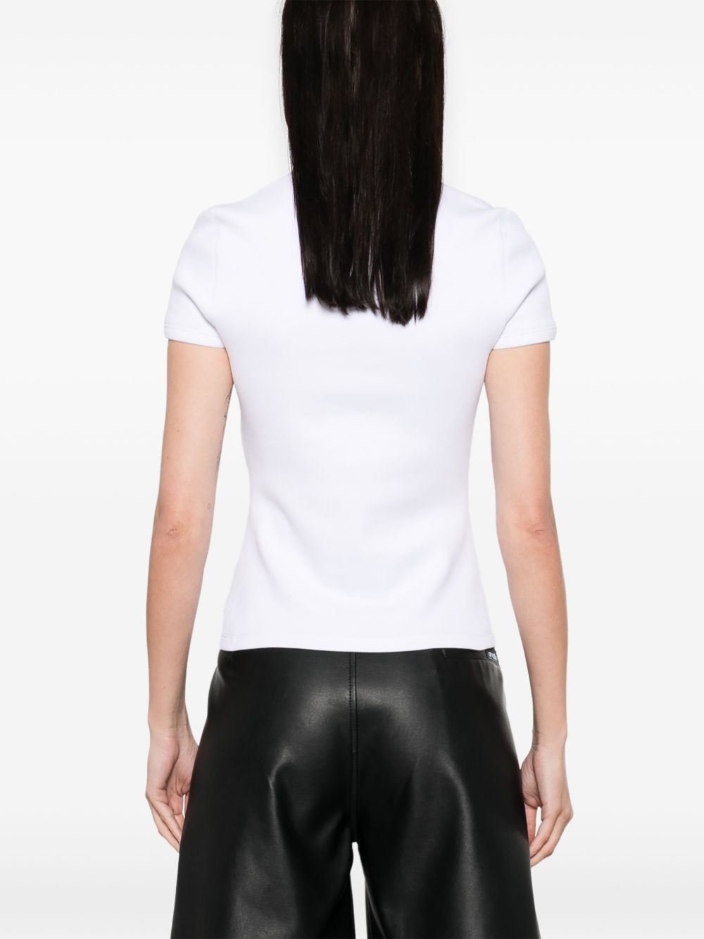 logo-plaque T-shirt - 4