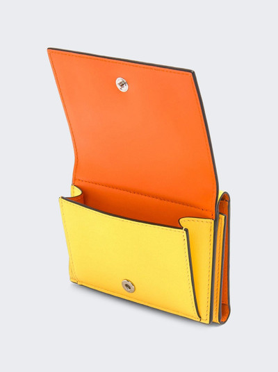 Loewe X Paula's Ibiza Cocktail Trifold Wallet Lemon And Tan outlook