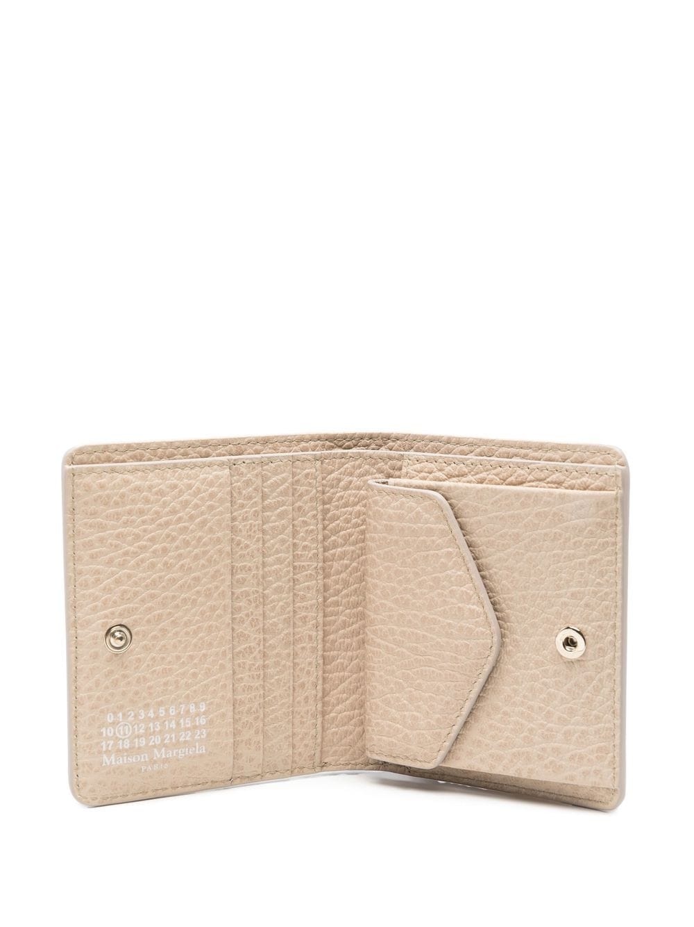 pebbled folded wallet - 3