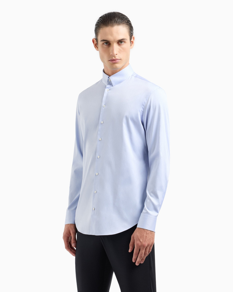 GIORGIO ARMANI Cotton twill shirt outlook