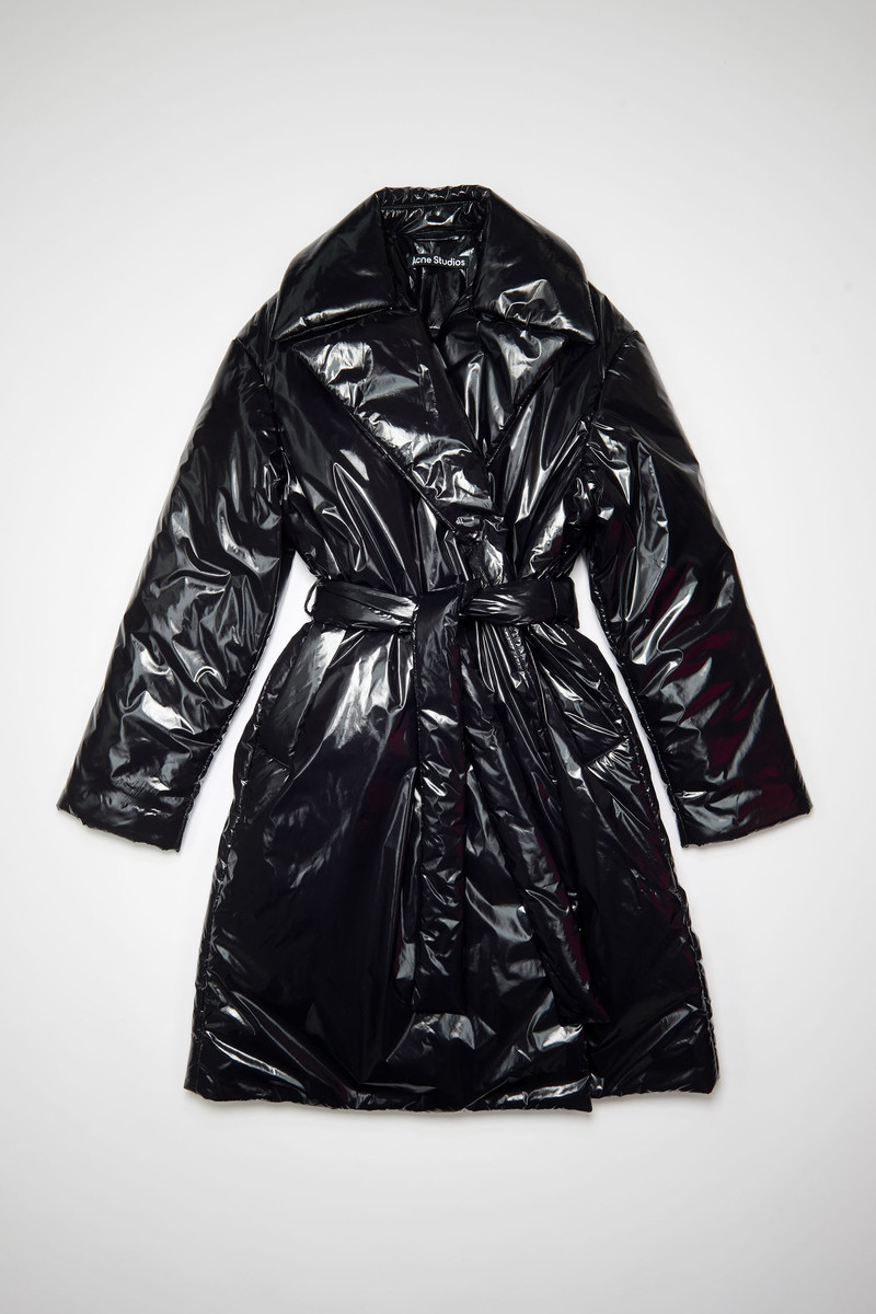 Padded face coat - Black 5