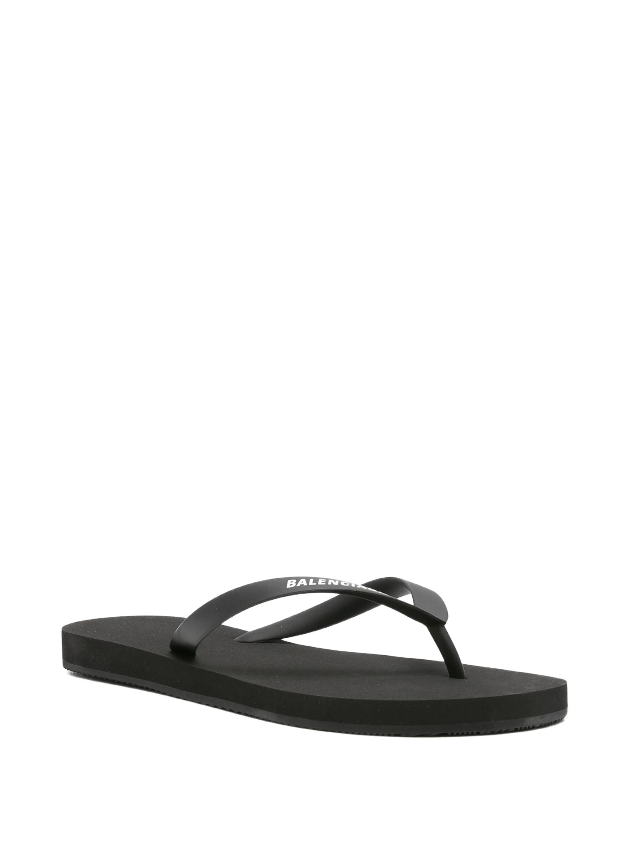 Balenciaga Logo Thong Sandals - 3