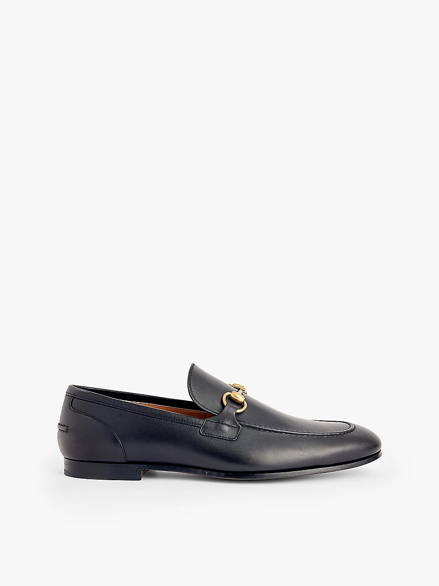 Jordaan horsebit-embellished leather loafers - 1