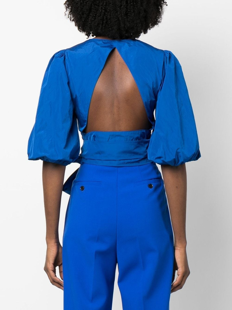 wrap design cropped top 4