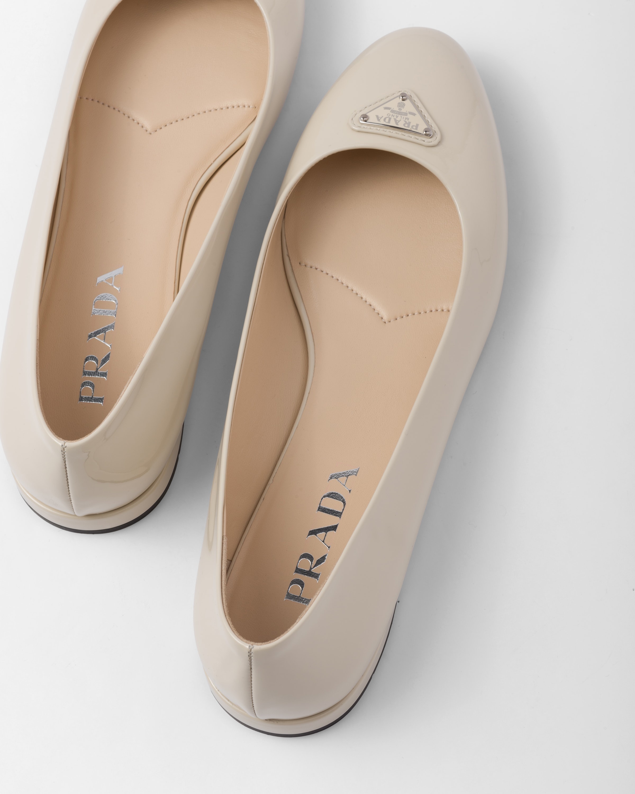 Patent leather ballerinas - 6