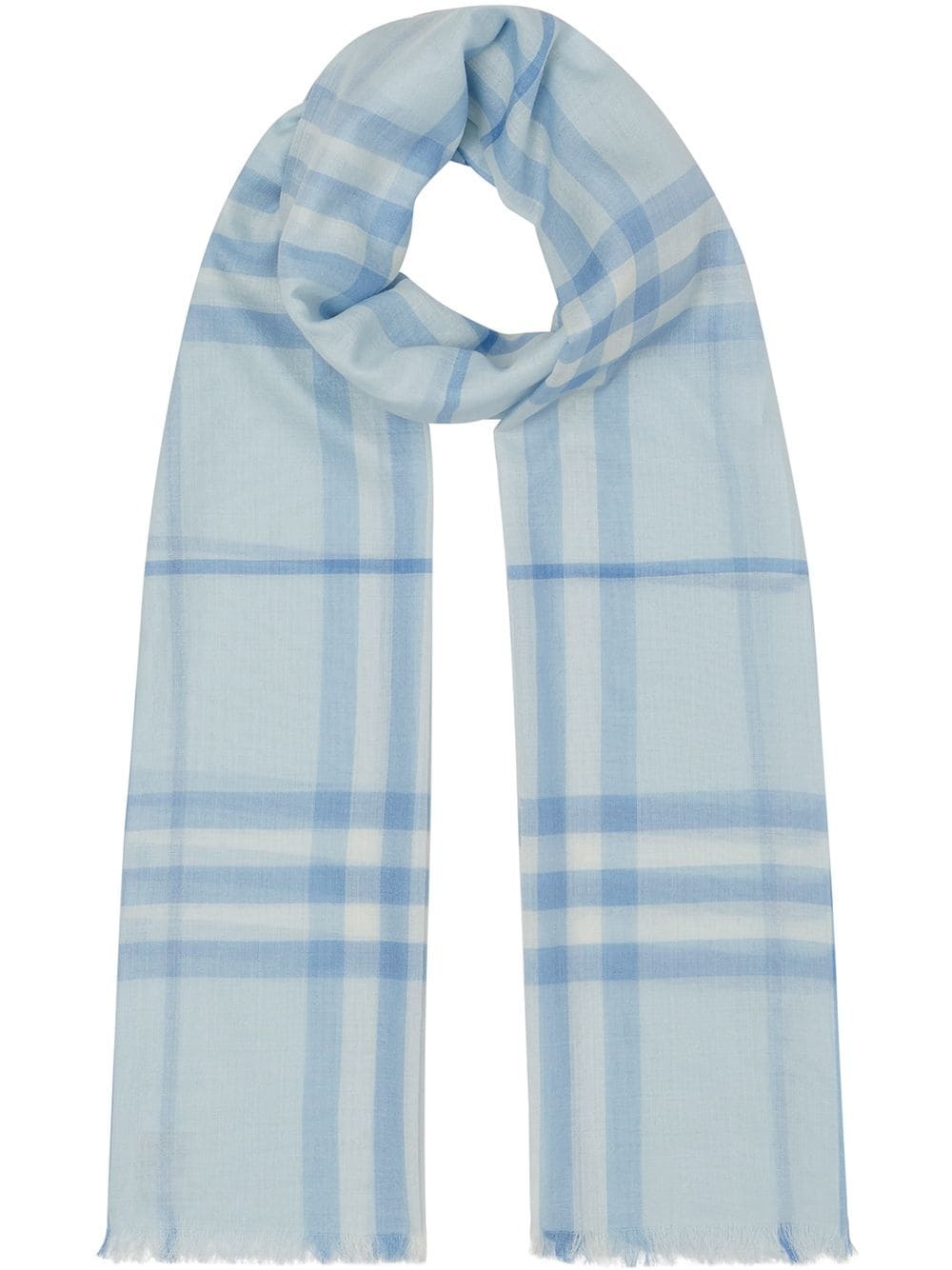 lightweight check scarf - 1