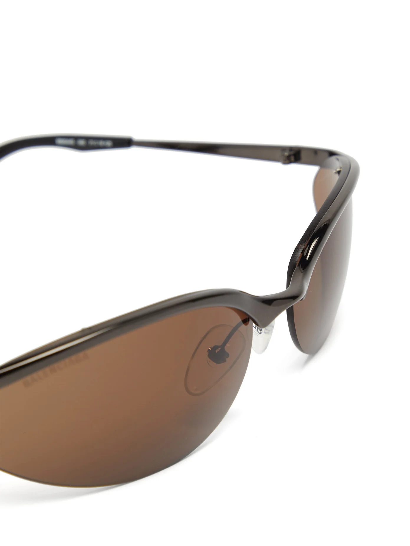 Fire oval metal sunglasses - 6