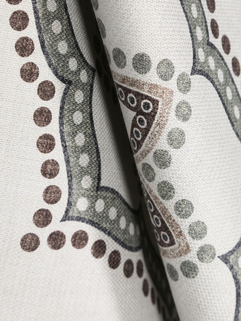 mandala pattern silk pocket square - 3