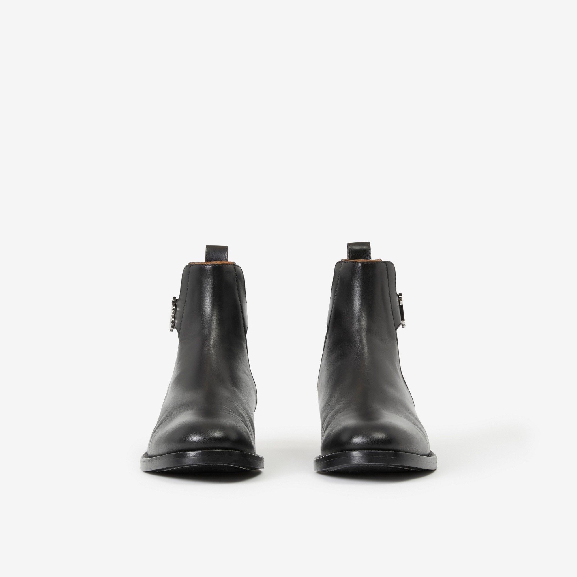 Monogram Motif Leather Chelsea Boots - 2