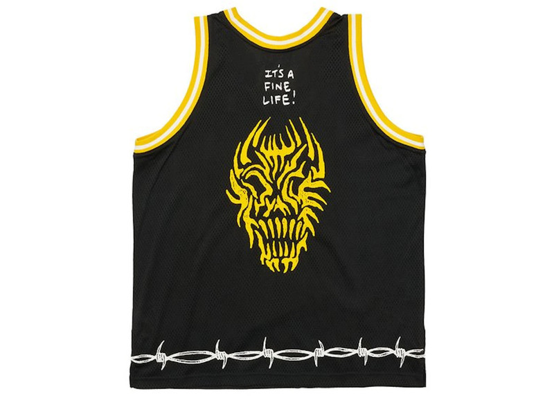 PALACE Palace Lotties Airtex Vest Black outlook