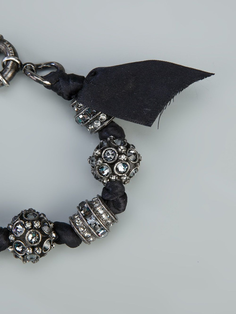 Lanvin beaded chunky bracelet outlook