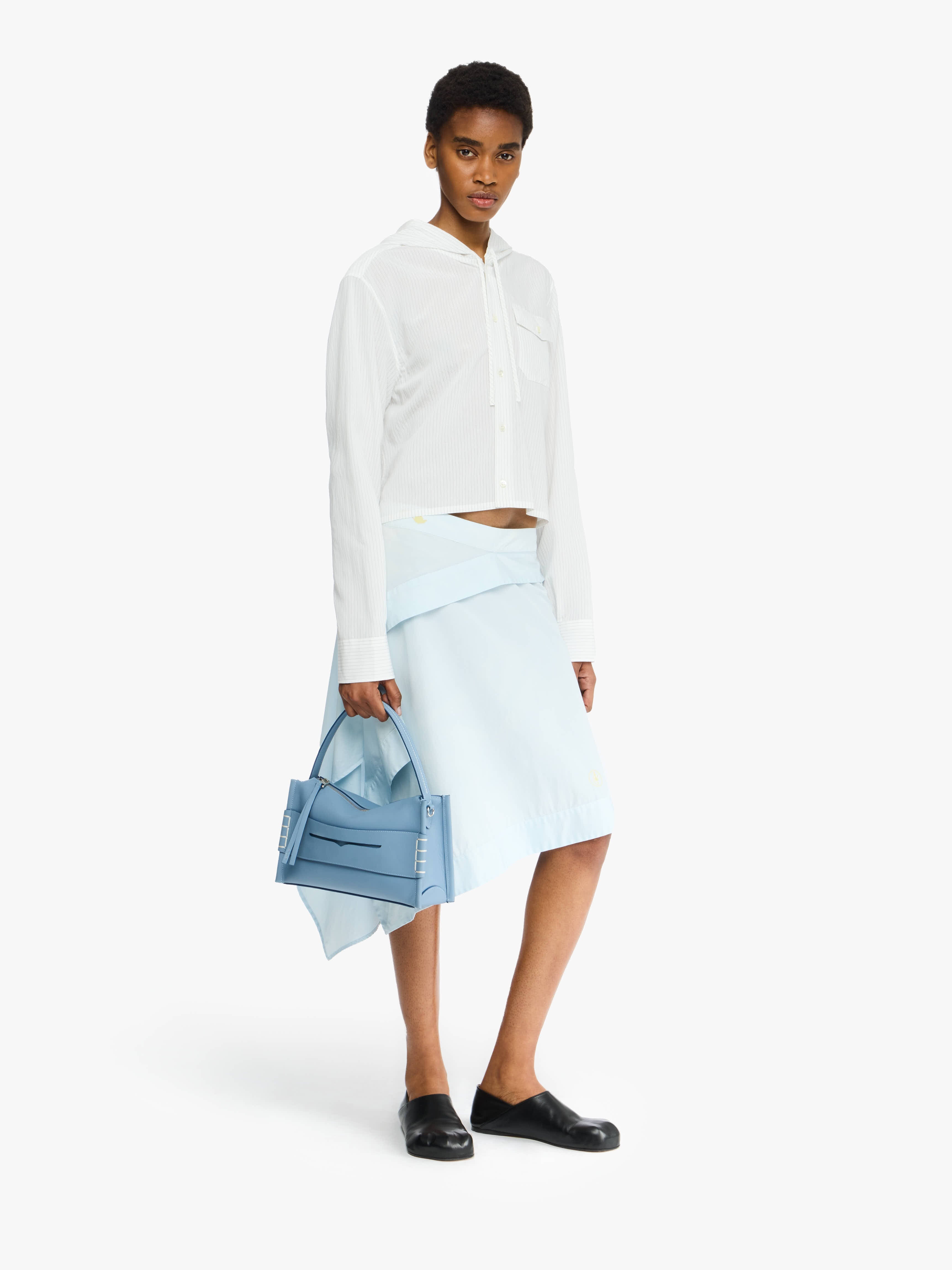 CROPPED HOODED SHIRT - 6