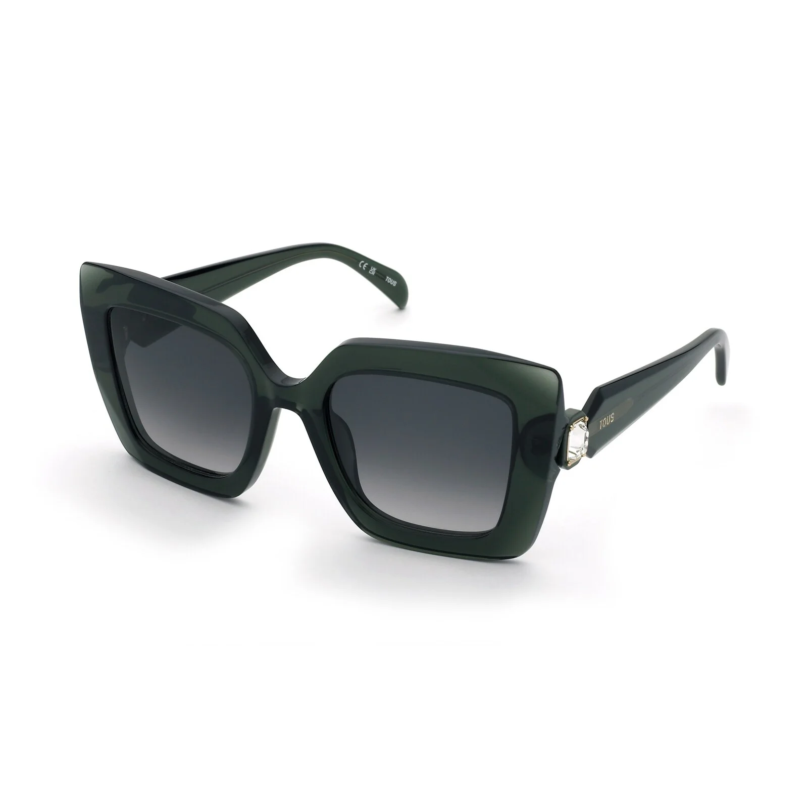 Green Sunglasses TOUS Faceted Stone - 1