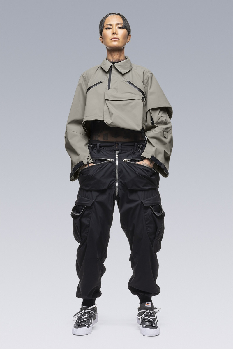 SAC-J6011 sacai / ACRONYM Crop Jacket Black 41