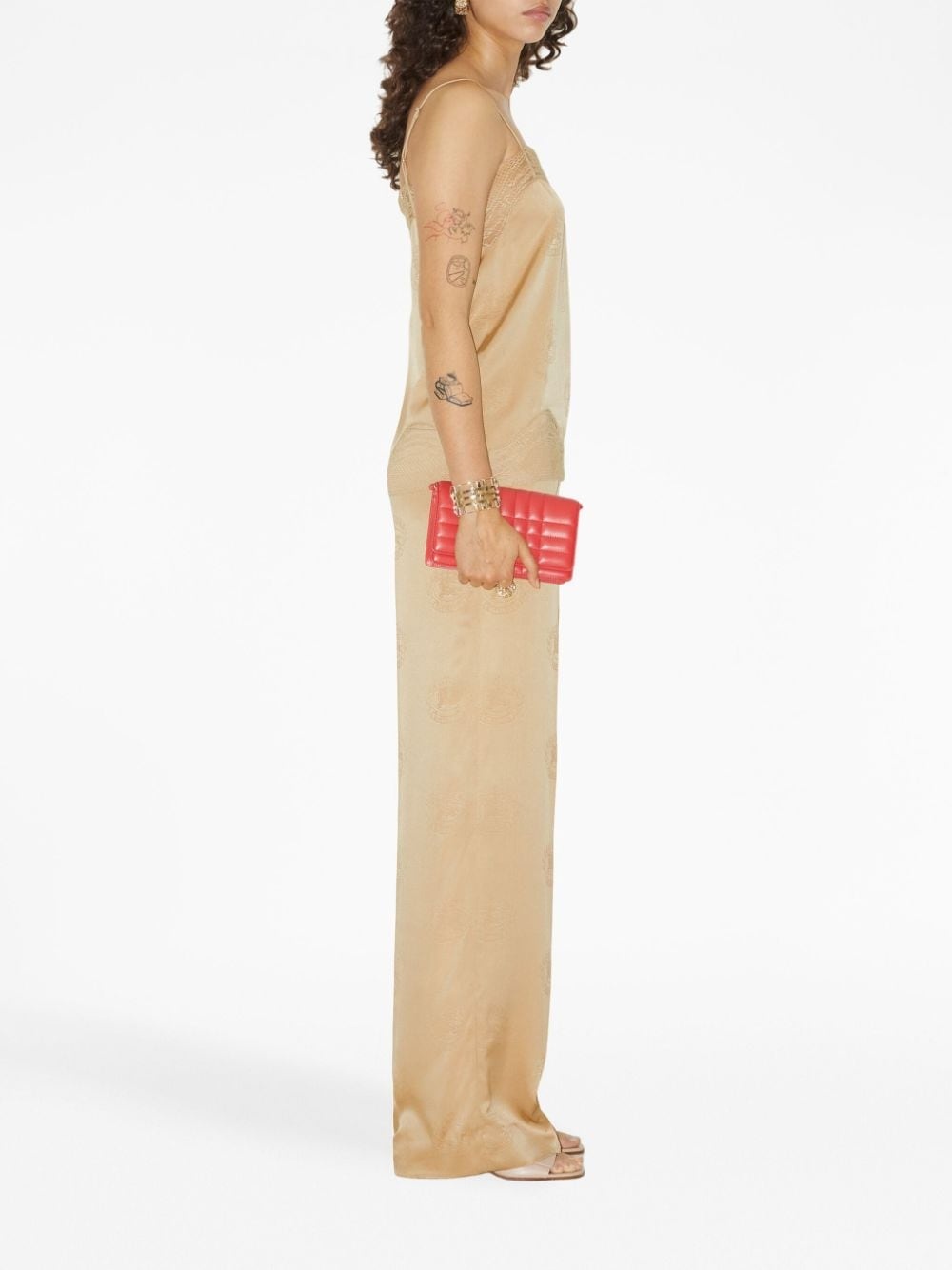 EKD wide-leg silk trousers - 3