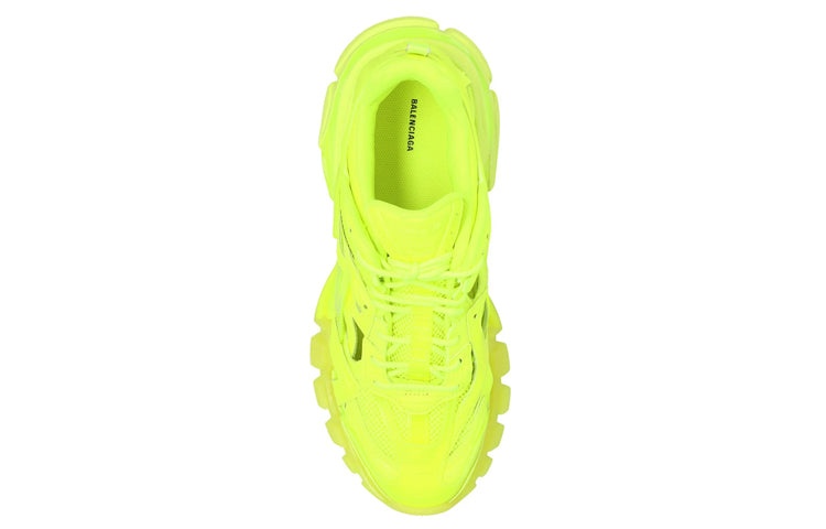 Balenciaga Track 2.0 Sneakers 'Clear Sole Neon Yellow' 668823W3CT27510 - 3