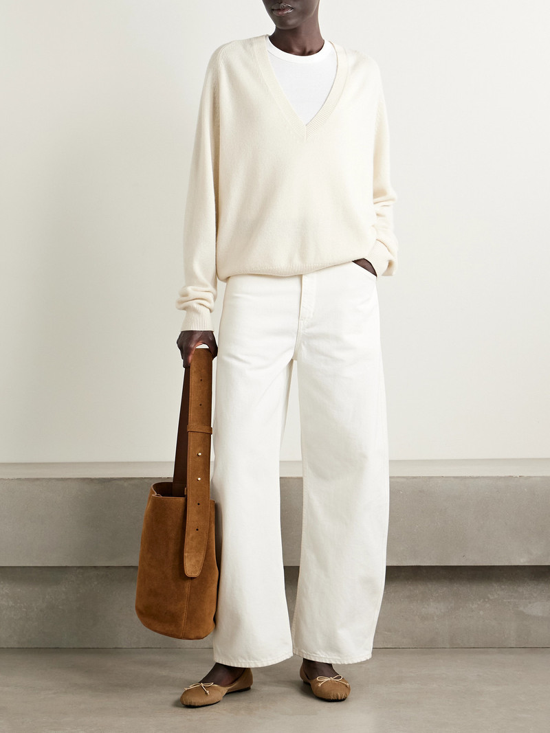 NILI LOTAN Tribeca High-rise Barrel-leg Jeans outlook