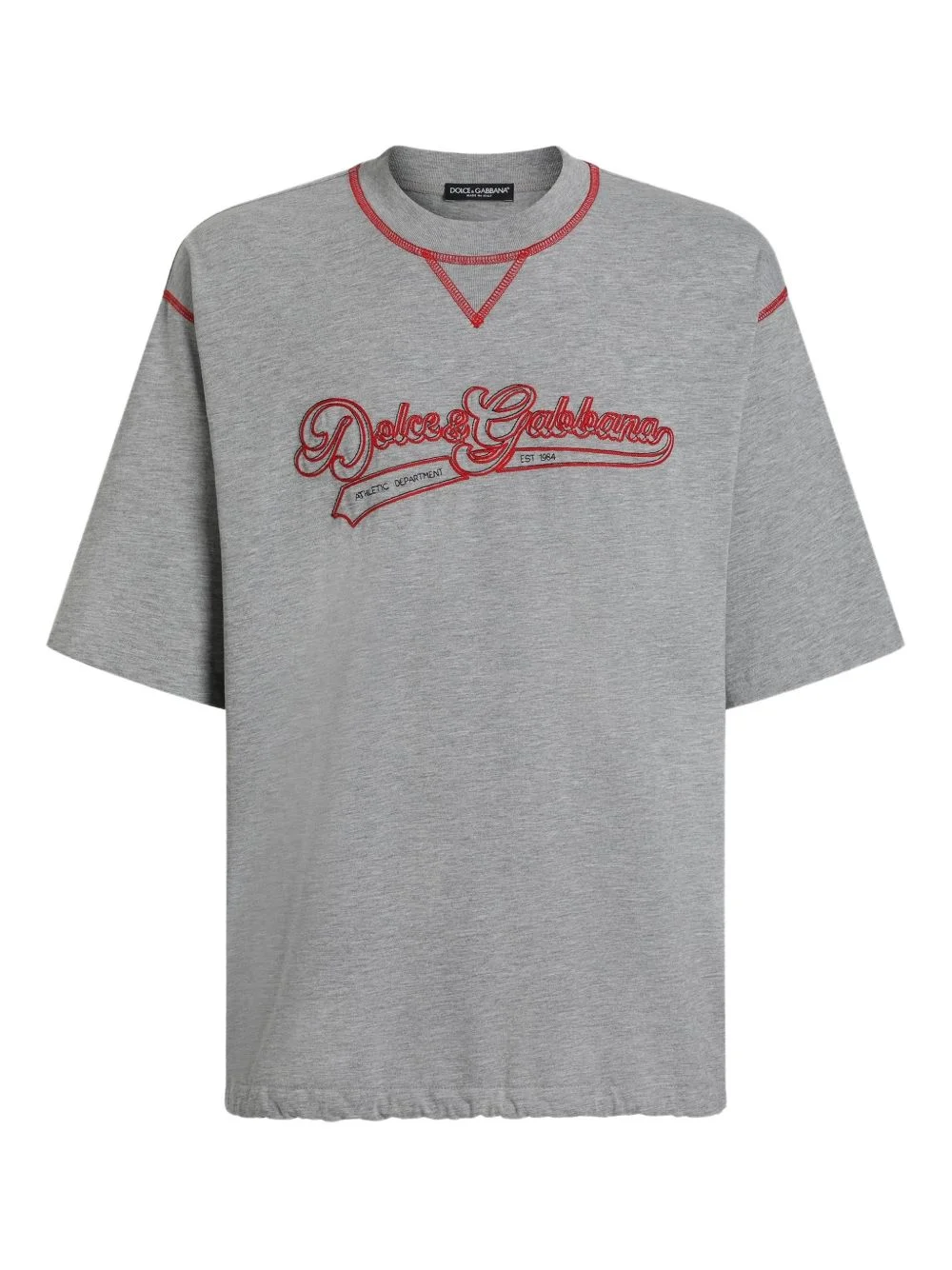 embroidered T-shirt - 1