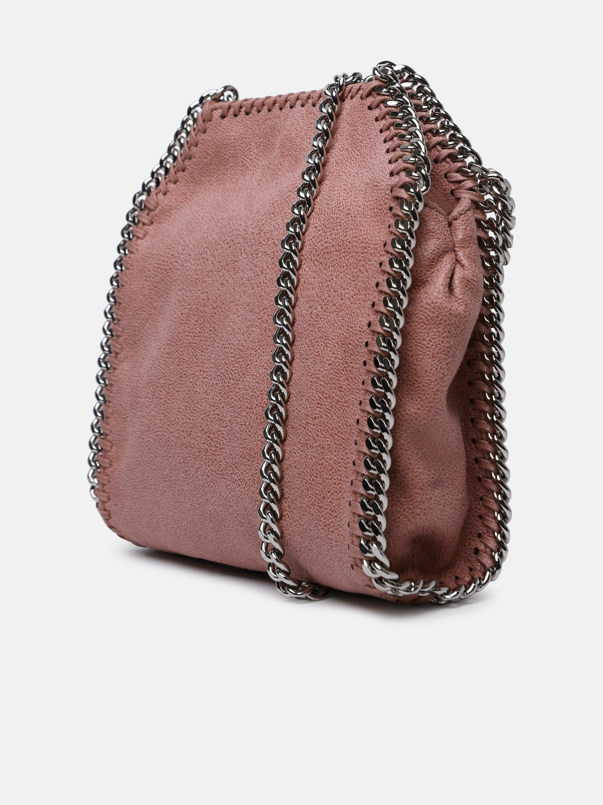 TINY 'FALABELLA' TOTE BAG IN PINK RECYCLED POLYESTER BLEND - 2